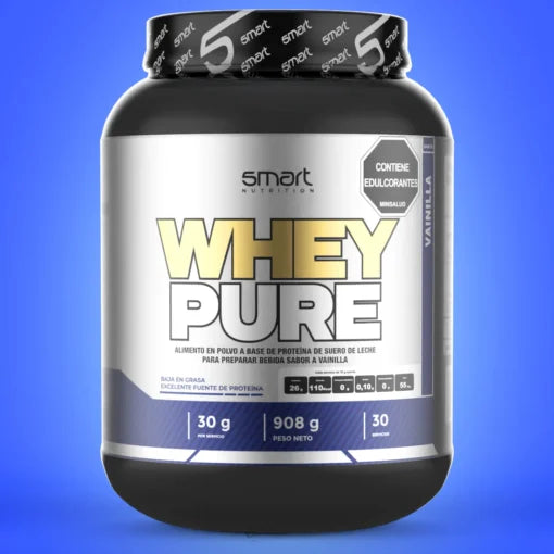 Whey Pure Smart Nutrition 2 lb Proteína de Suero Aislada Original