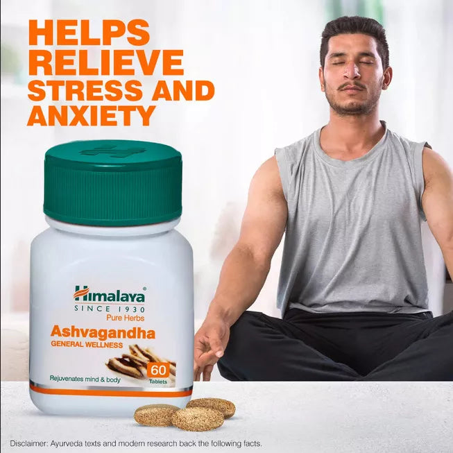 Ashwagandha 60 capsulas HIMALAYAN