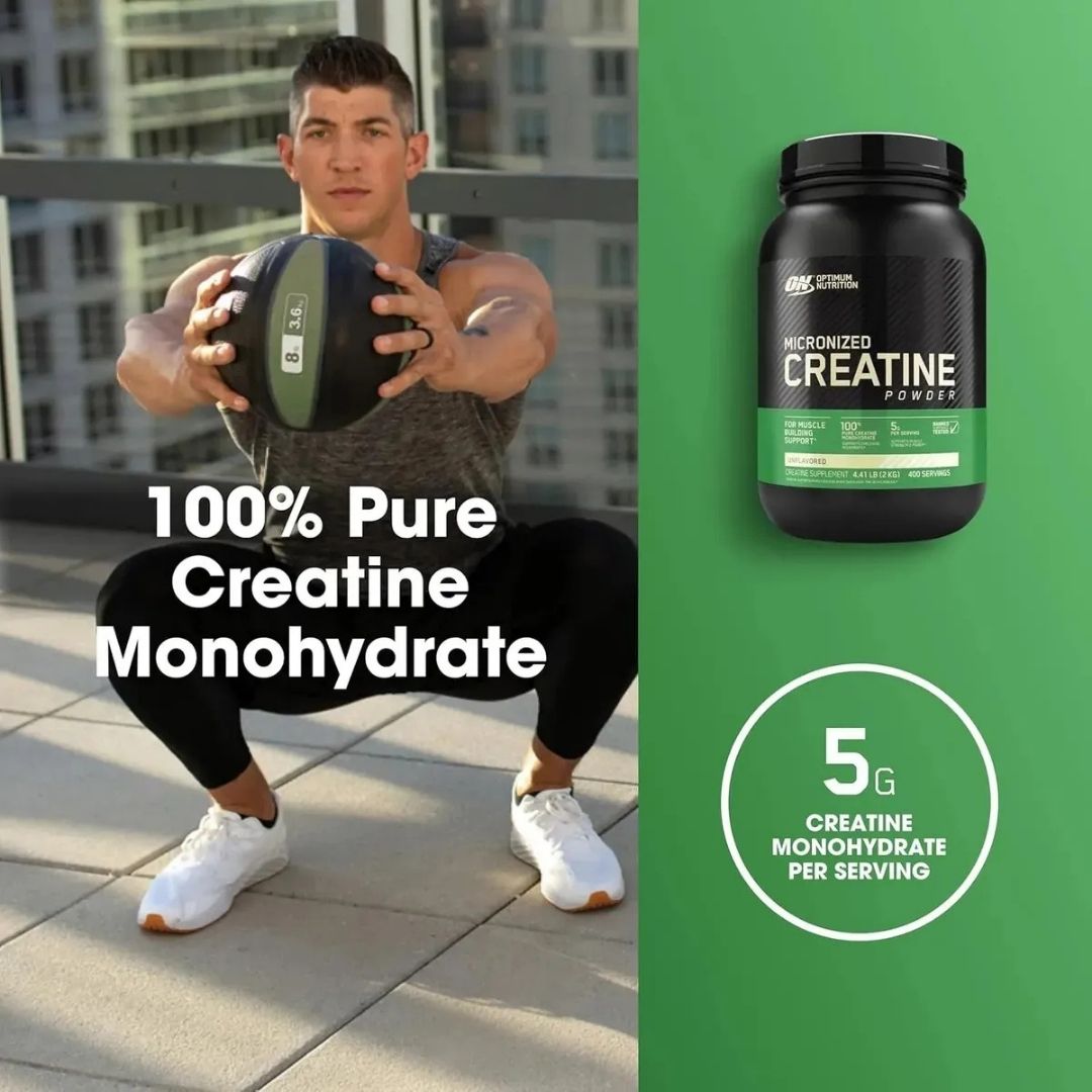 Creatine ON Micronized 120 Serv | Creatina Monohidratada 99.9% Pura