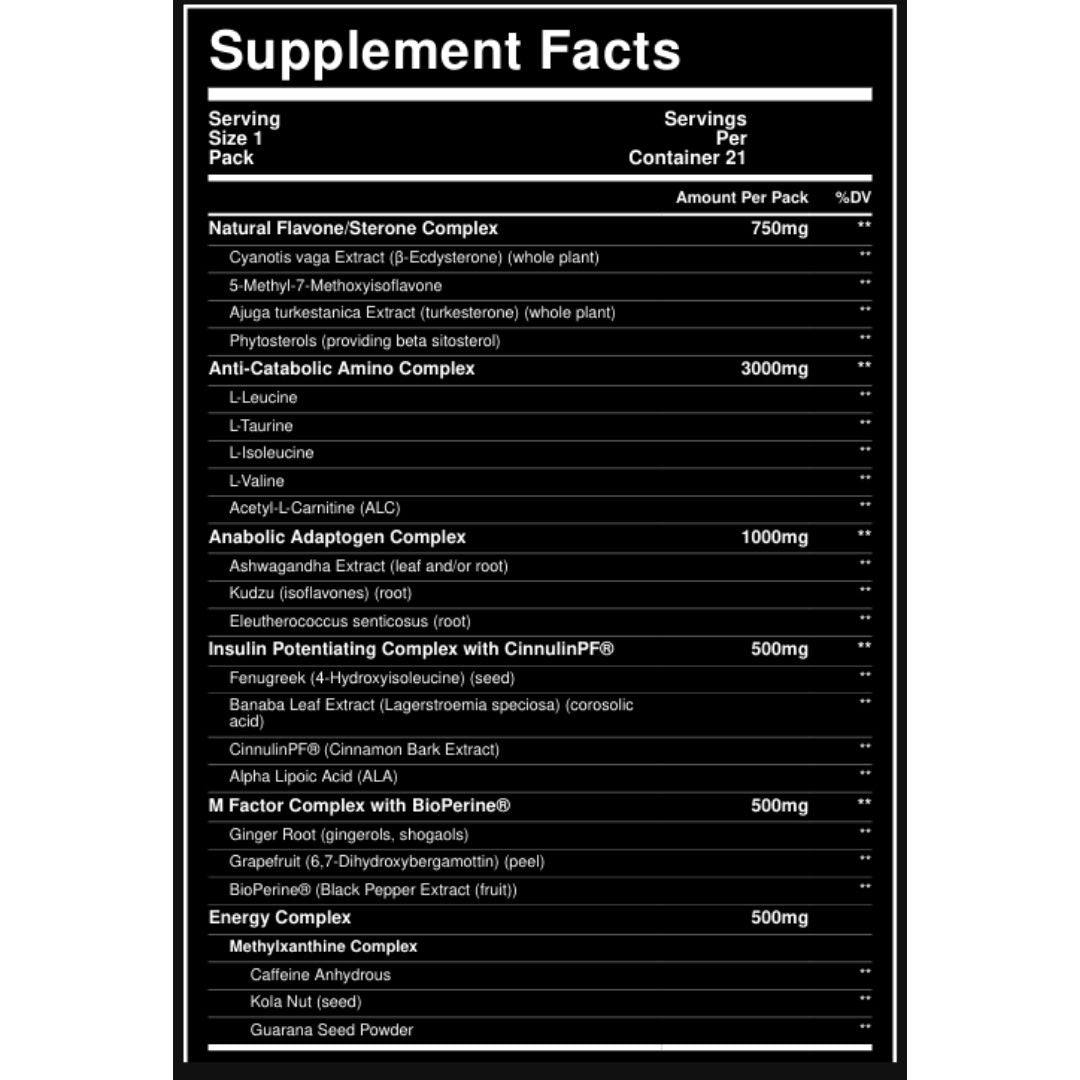 Animal M-Stak | Constructor Muscular No Hormonal (21 Packs)