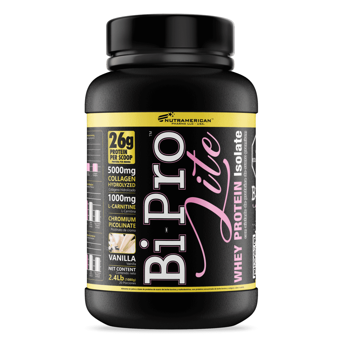 BiPro Lite 2,4 LB con Colágeno y L-Carnitina | Proteína Especial para Mujeres