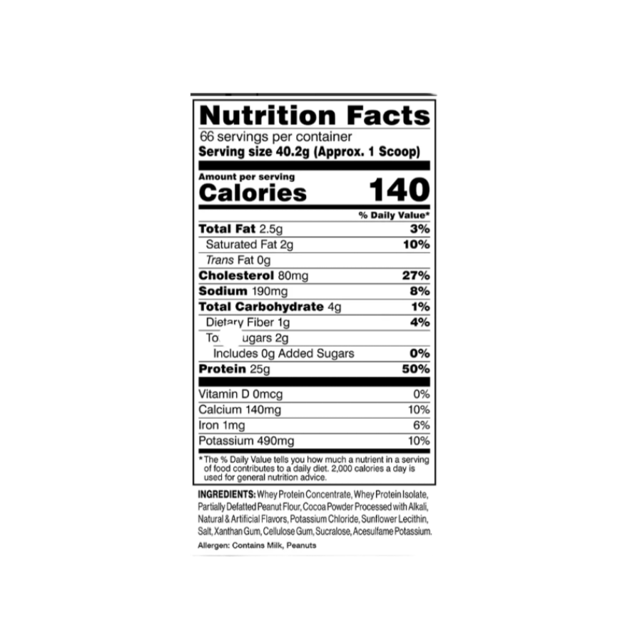 C4 WHEY PROTEIN REESE'S 5 LIBRAS