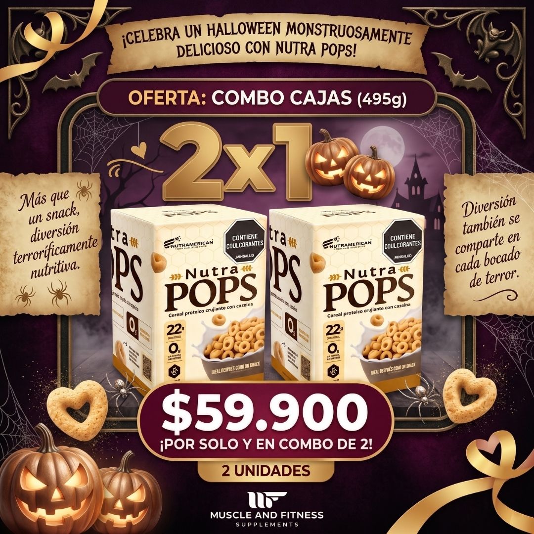Combo 2x1 Cereal Pops en Caja | Especial Halloween