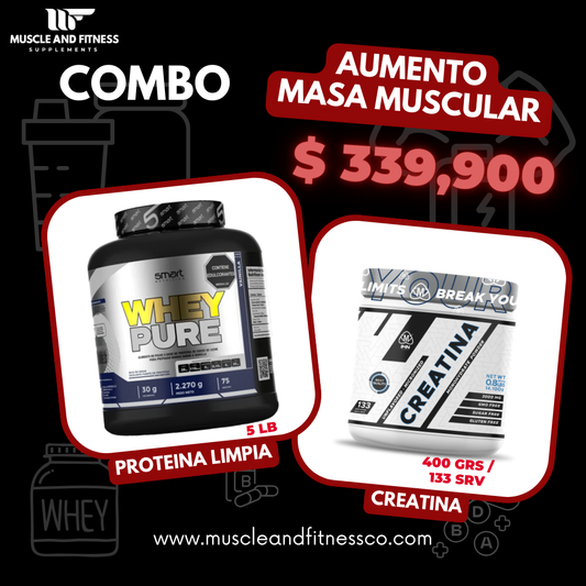 Combo Aumento de Masa Muscular