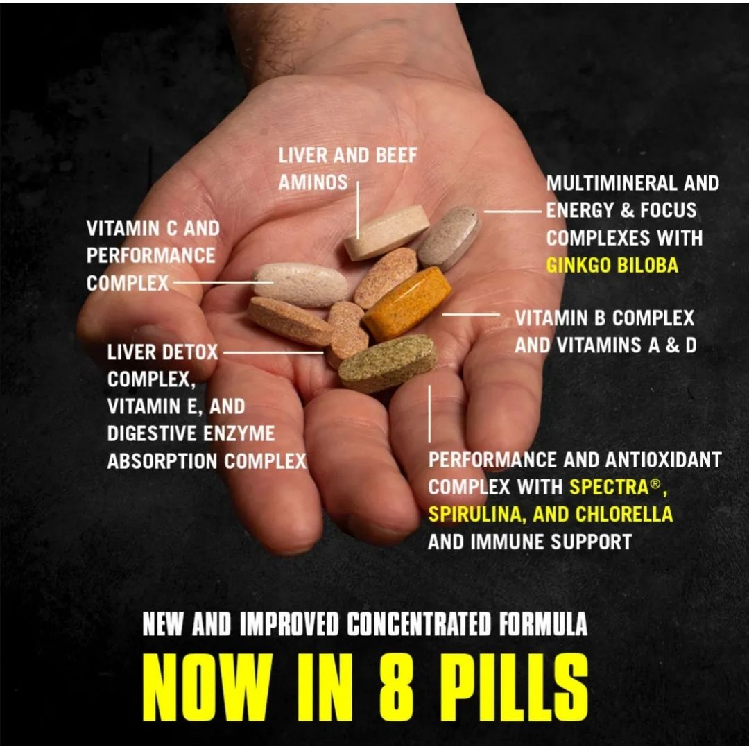 Animal Pak Universal | Multivitamínico Deportivo Completo Alto Rendimiento