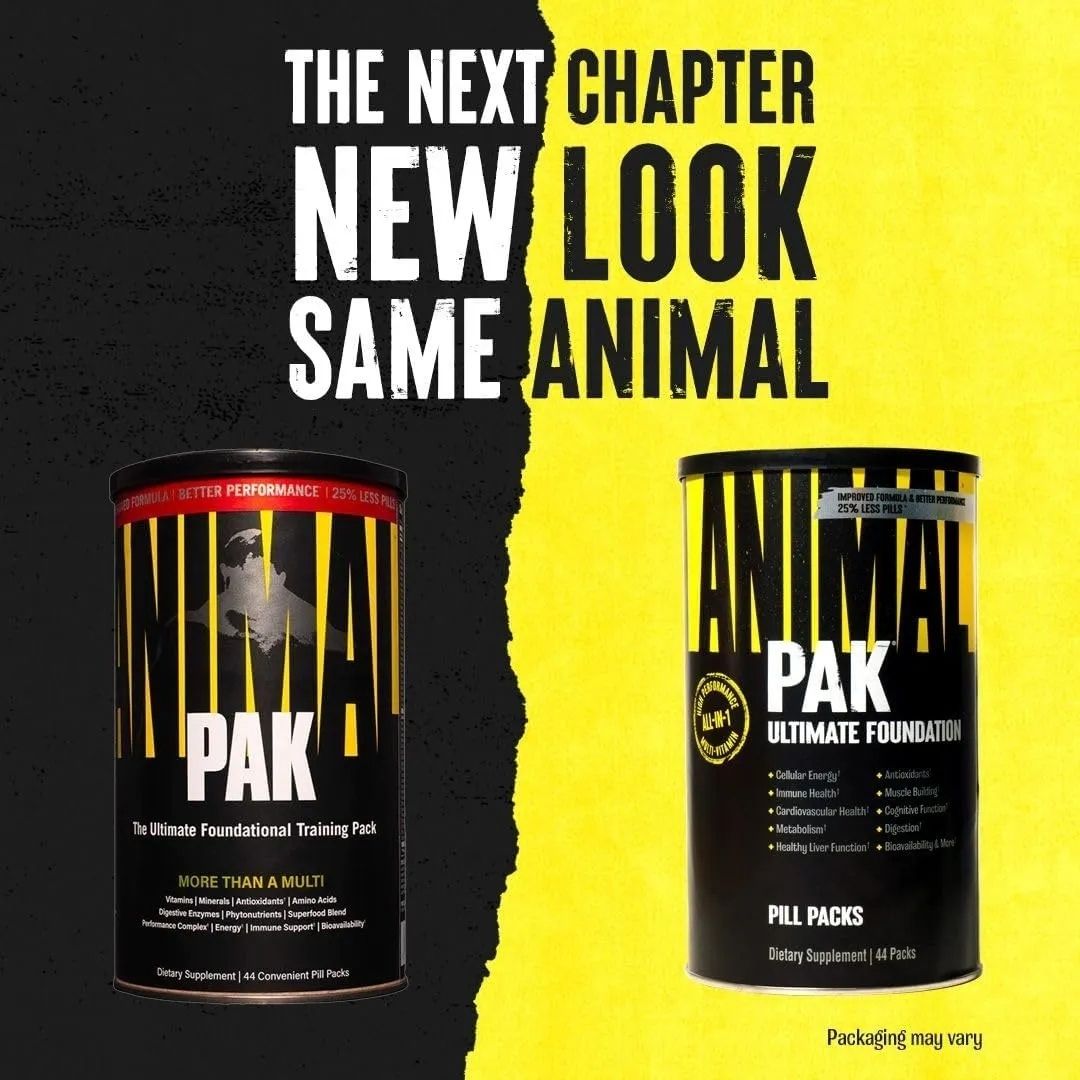 Animal Pak Universal | Multivitamínico Deportivo Completo Alto Rendimiento