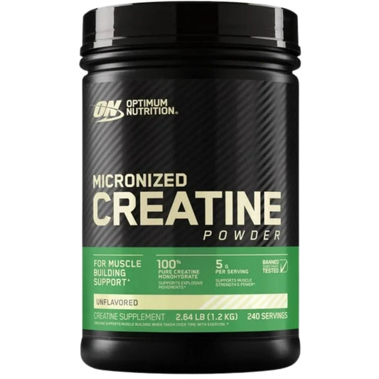 Creatina ON 1.2 kg Micronized – 240 Servicios | Optimum Nutrition