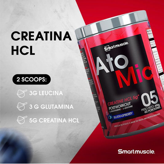 Atomic creatina HCL SMARTMUSCLE