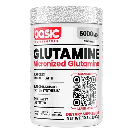 Glutamina Basic – Recuperación Muscular y Salud Inmunológica 300g