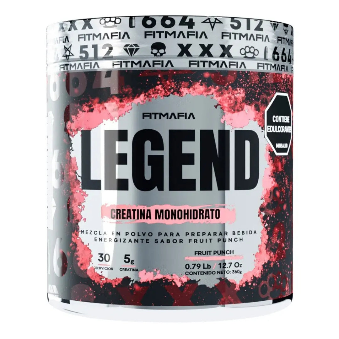 LEGEND | Creatina Creapure® + Taurina + Cafeína (360g)