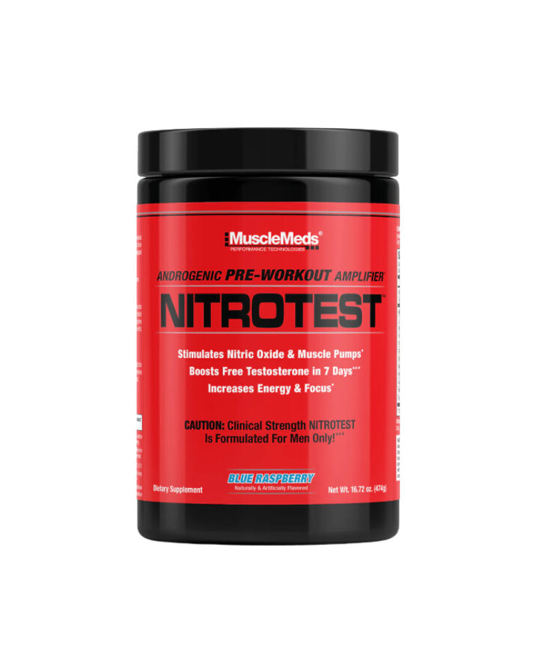 Nitrotest- Pre entreno 2 en 1 + Potenciador de Testosterona