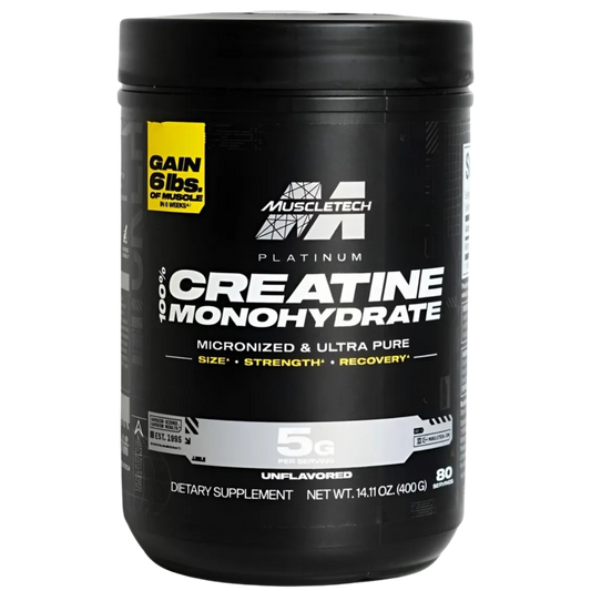 Platinum Creatine 400 gr MUSCLETECH NUEVA PRESENTACÍON