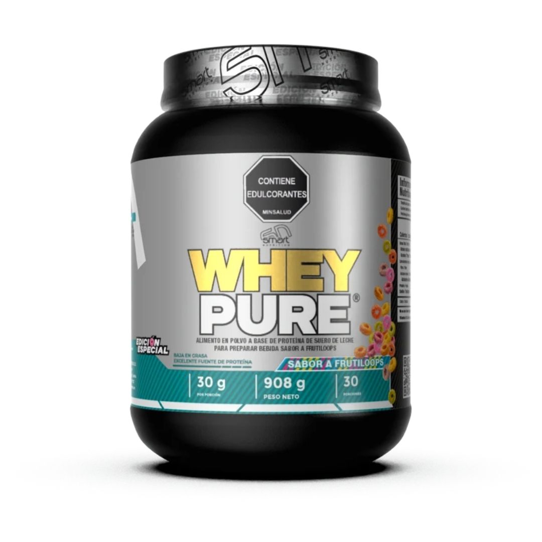 Whey Pure Smart Nutrition | Sabor Frutiloops (908g)