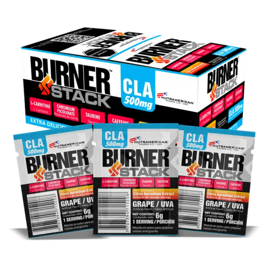 Burner Stack – Pack x50 Sachets | Portabilidad y Dosis Completa