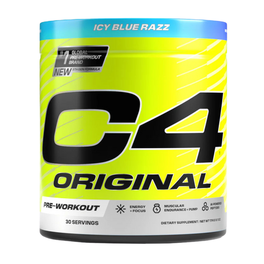 C4 Original Pre-Entreno 30 Serv | Energía y Resistencia