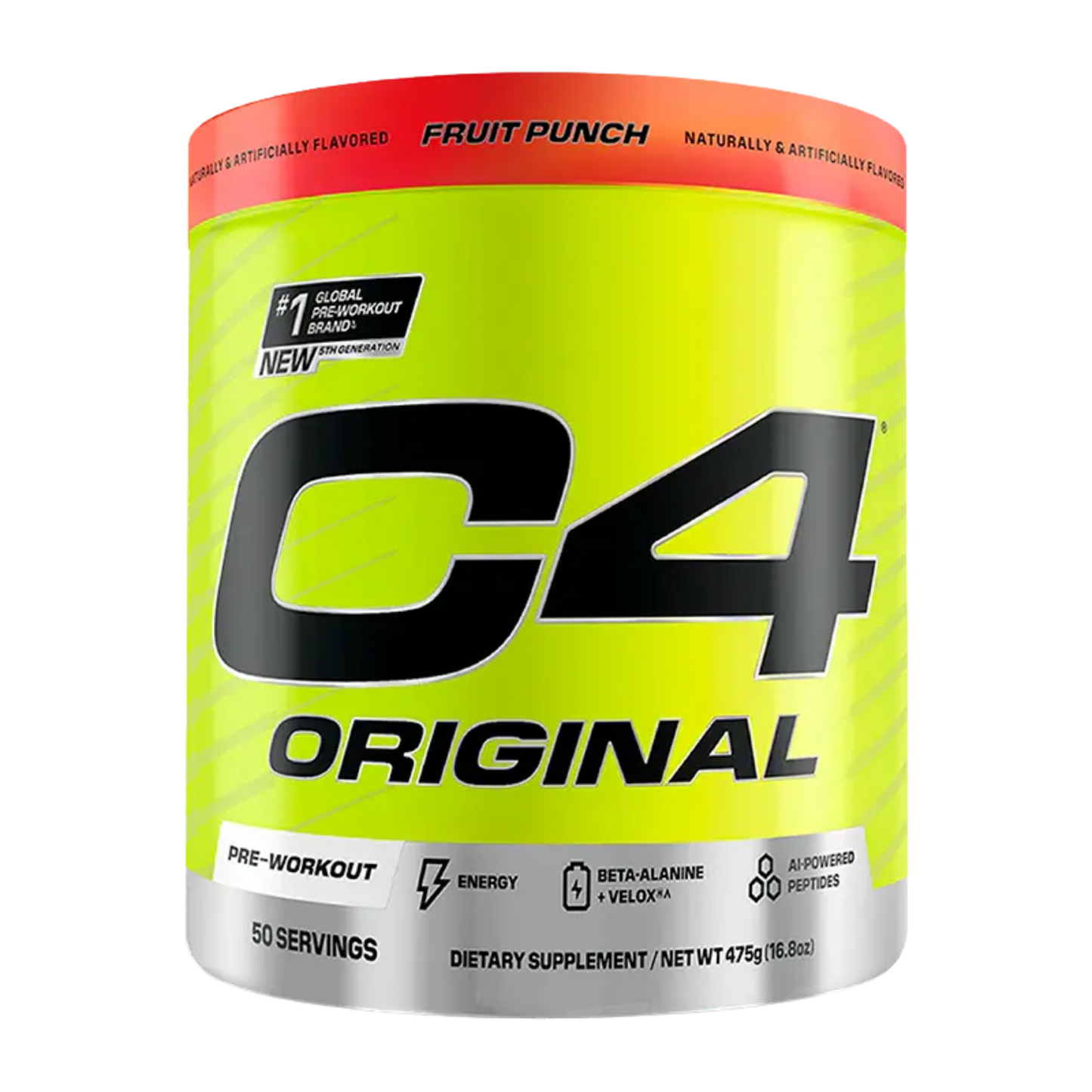 C4 Original Pre-Entreno 50 Serv | Energía, Resistencia y Enfoque