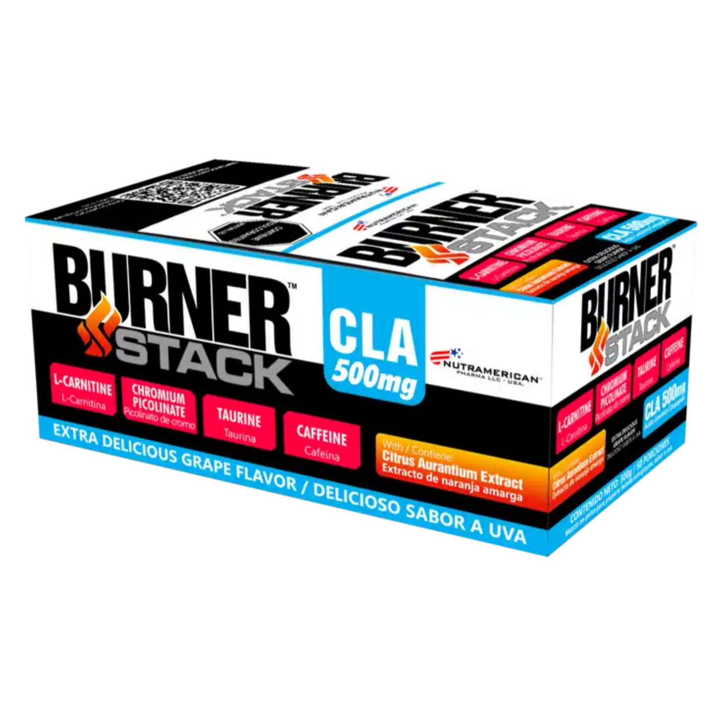 Burner Stack – Pack x50 Sachets | Portabilidad y Dosis Completa