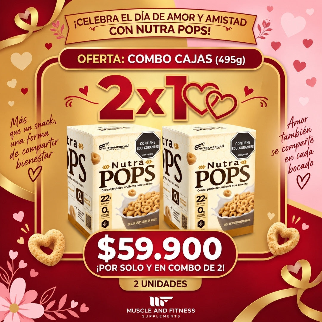 Combo 2x1 Cereal Pops en Caja | Amor y Amistad