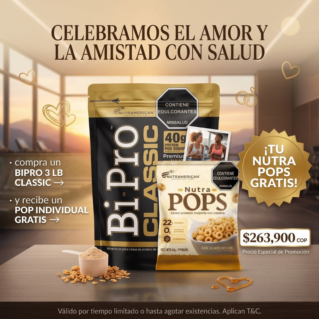 BiPro 3 lb Classic + Pop Gratis | Amor y Amistad