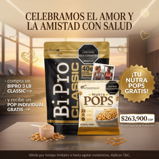BiPro 3 lb Classic + Pop Gratis | Amor y Amistad