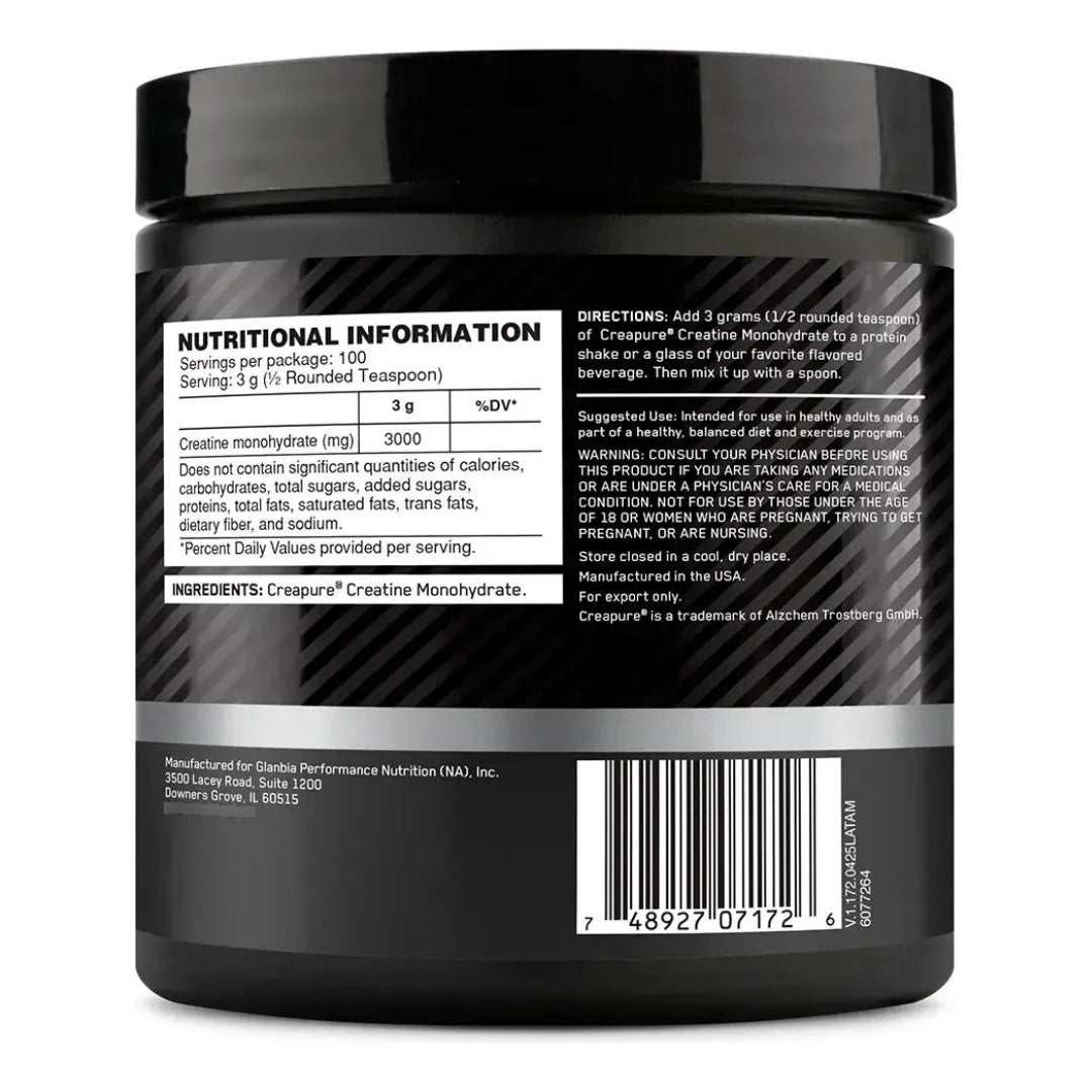 Creatina Platinum Optimum Nutrition 300g | Creapure®