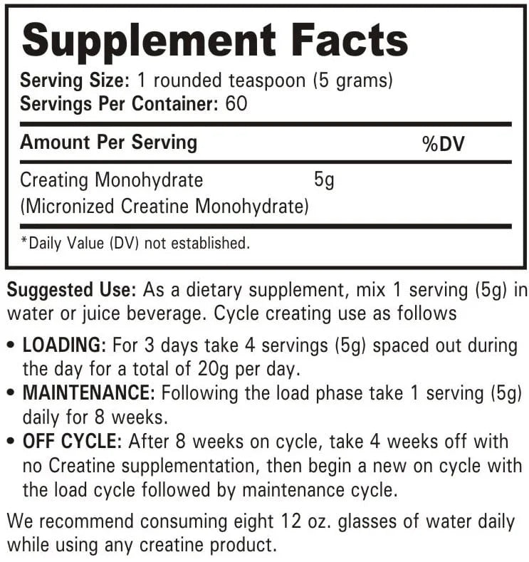 Micronized Creatine ON 600gr