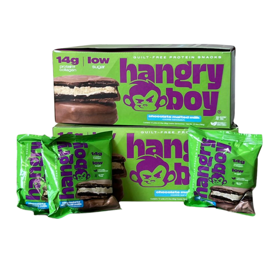 Hangry Boy  – Caja x12 Galletas Proteicas