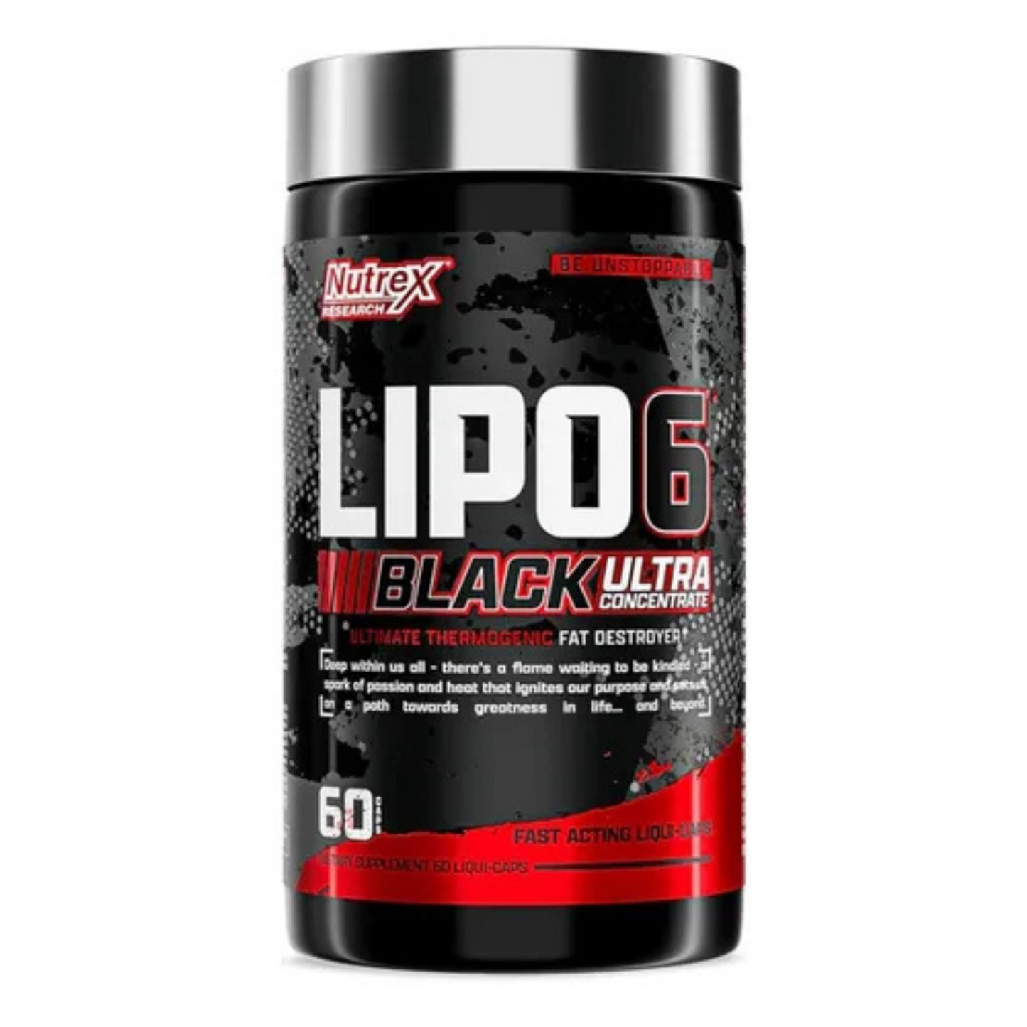 Lipo-6 Black Ultra Concentrate – Quemador de Grasa 60 Cápsulas
