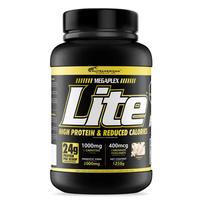 Megaplex Lite Proteína en Polvo | 24 g de Proteína, L-Carnitina y Cromo