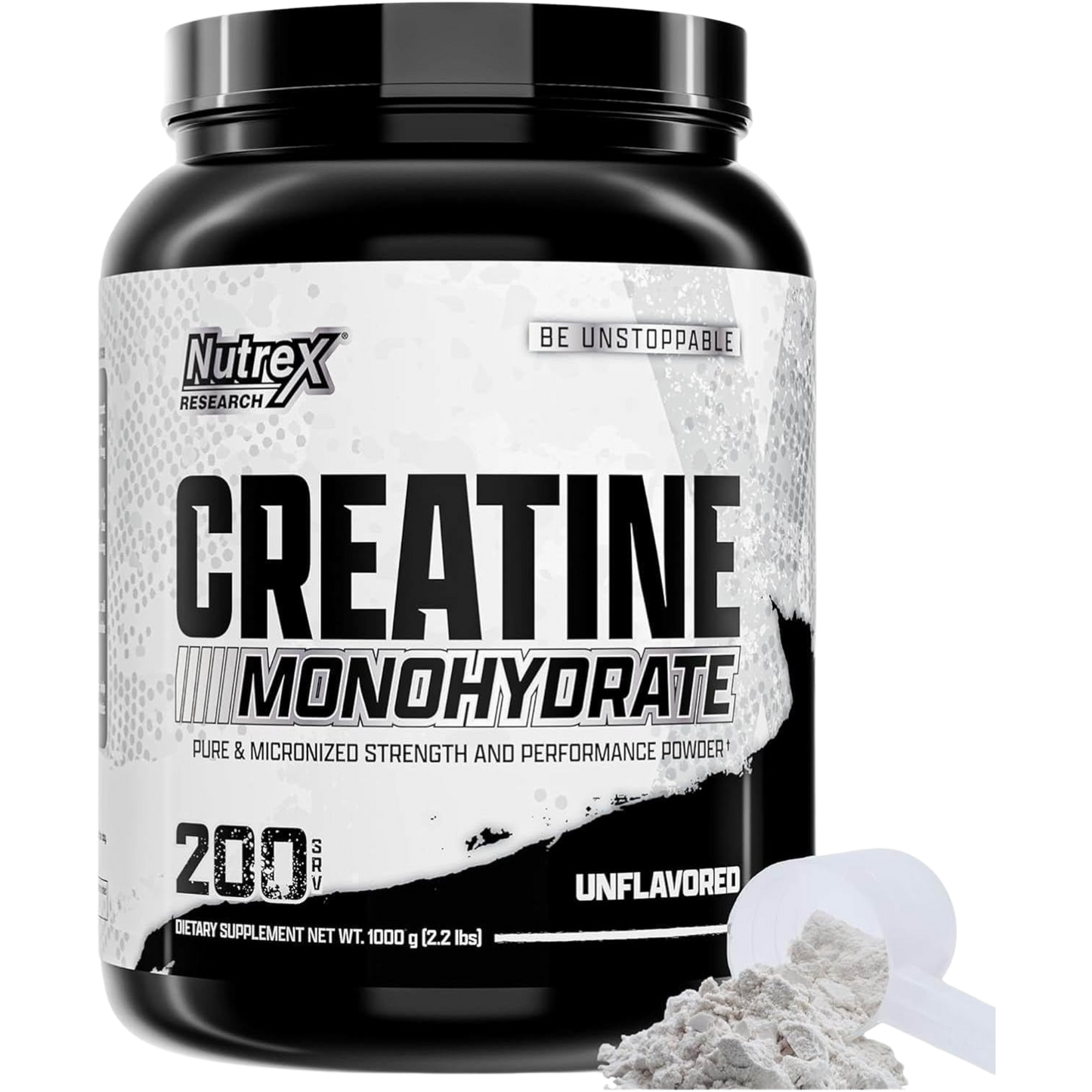 Creatina Monohidratada Micronizada Nutrex – 200 servicios / 1 kg