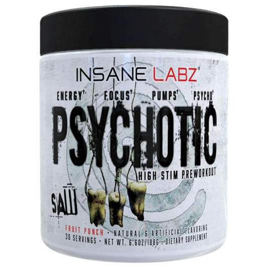 Psychotic SAW Pre Entreno – Insane Labz | Energía y Desempeño Extremo