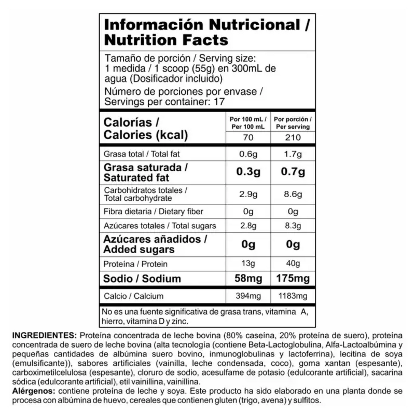 BiPro Complex – Proteína de Absorción Lenta