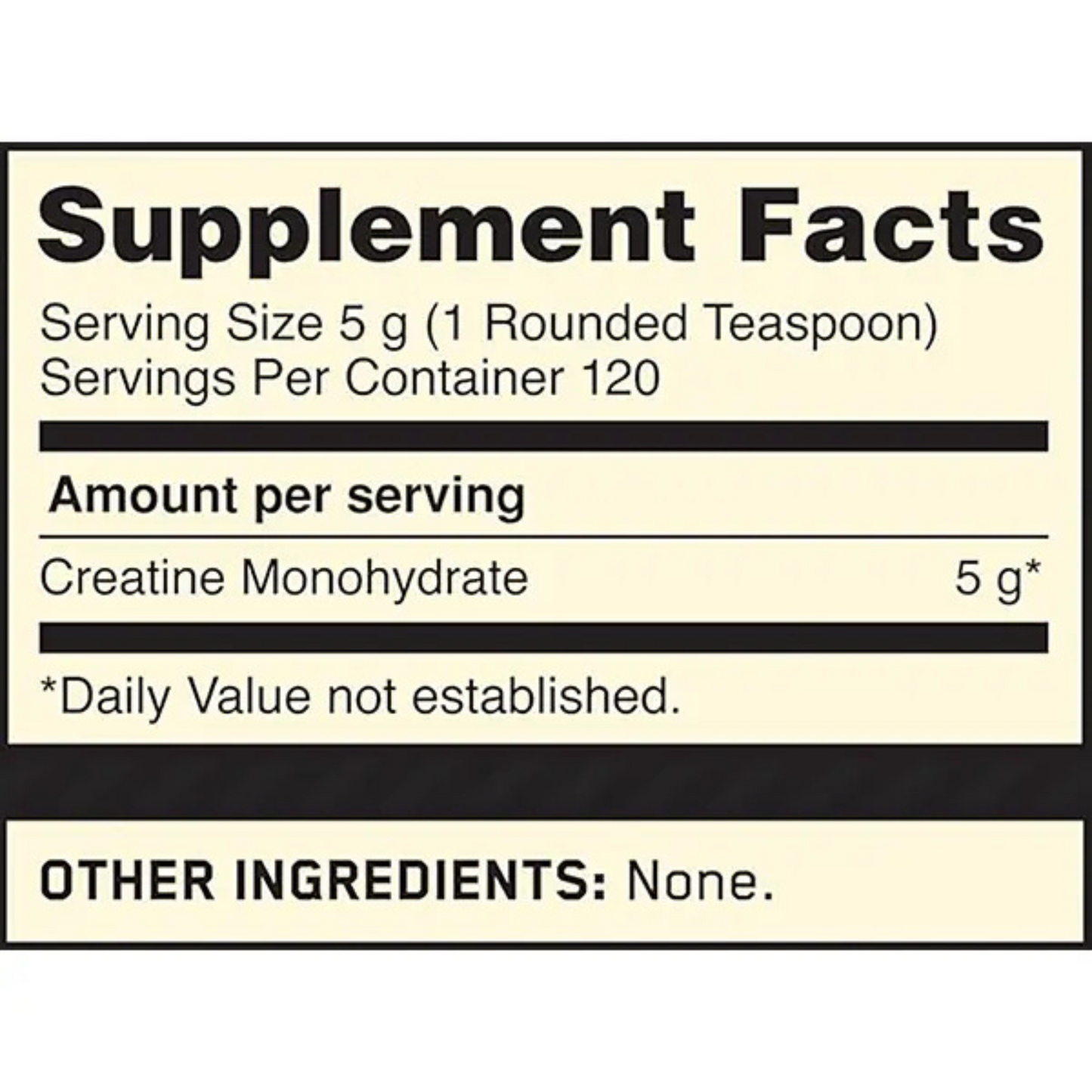 Creatine ON Micronized Powder – 60 servicios (99.9% pureza)