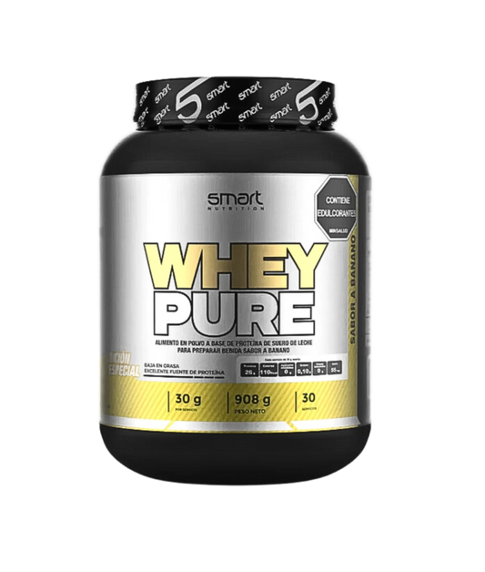 Whey Pure SMART NUTRITION BANANO Edicion Limitada 2lbs